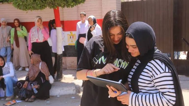 طلاب الثانوية العامة&nbsp;