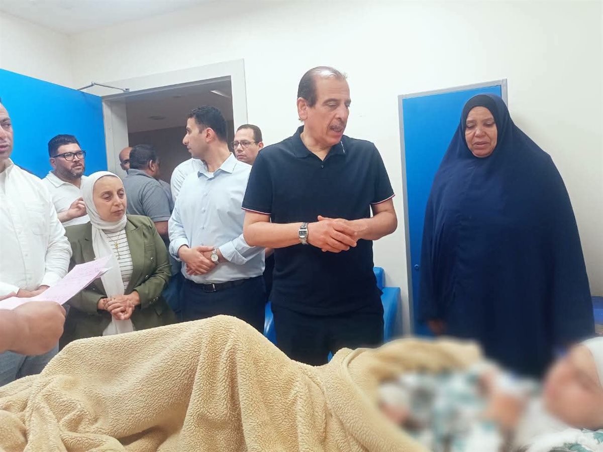 حانب من الزيارة