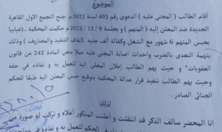 صورة ضوئية الحكم