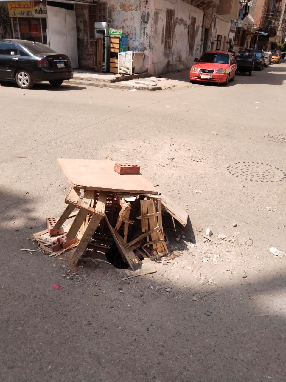 جانب من أعمال الإصلاح والصيانة&nbsp;