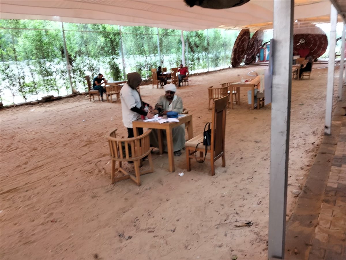 جانب من فاعليات القافلة
