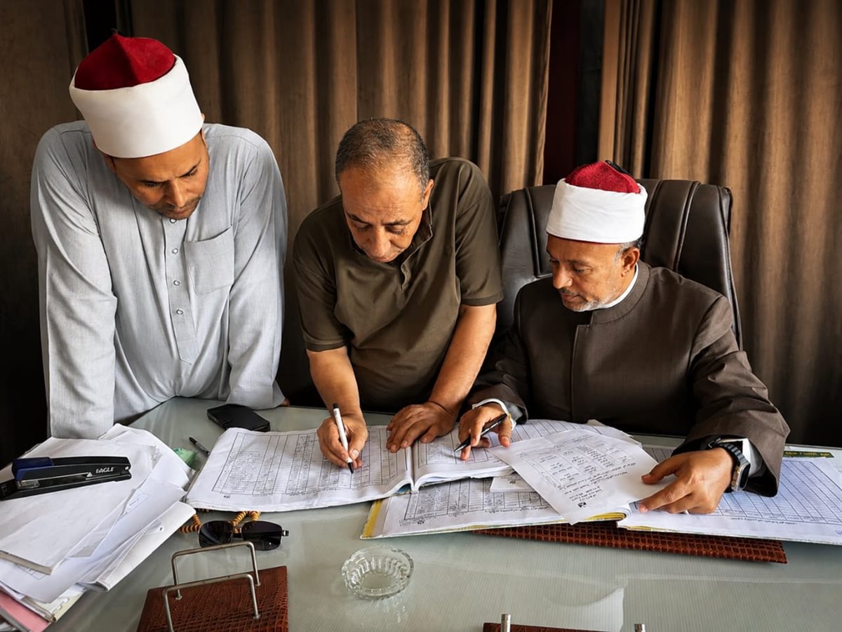 جانب من الزيارة