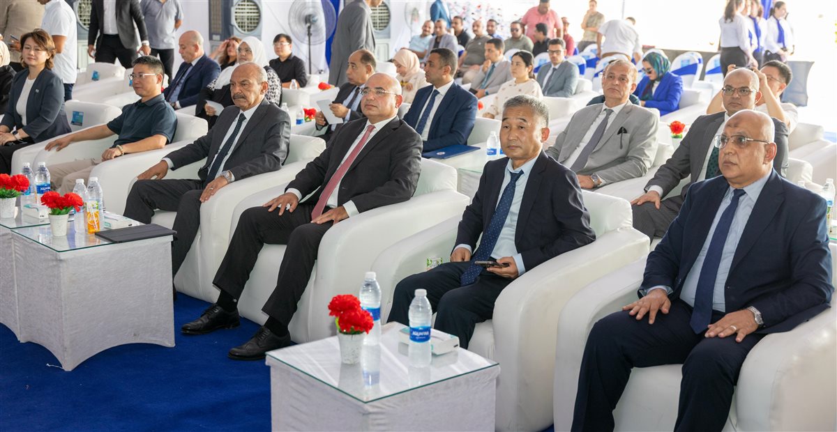 جانب من مراسم وضع حجر الأساس&nbsp;