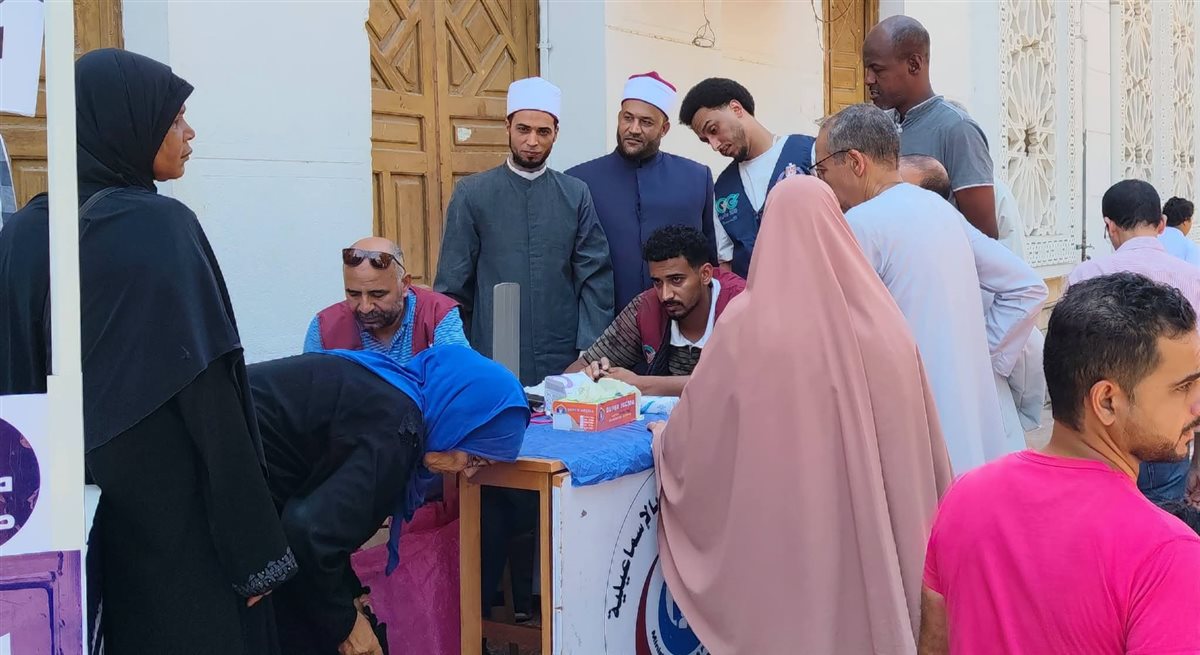 جانب من فاعليات مبادرة 100 يوم صحة بالإسماعيلية