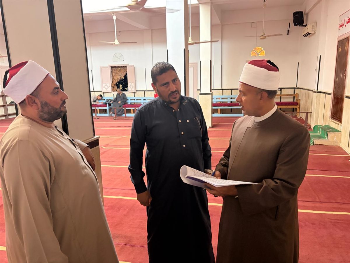 جولة مدير أوقاف الإسماعيلية بمساجد القنطرة شرق&nbsp;