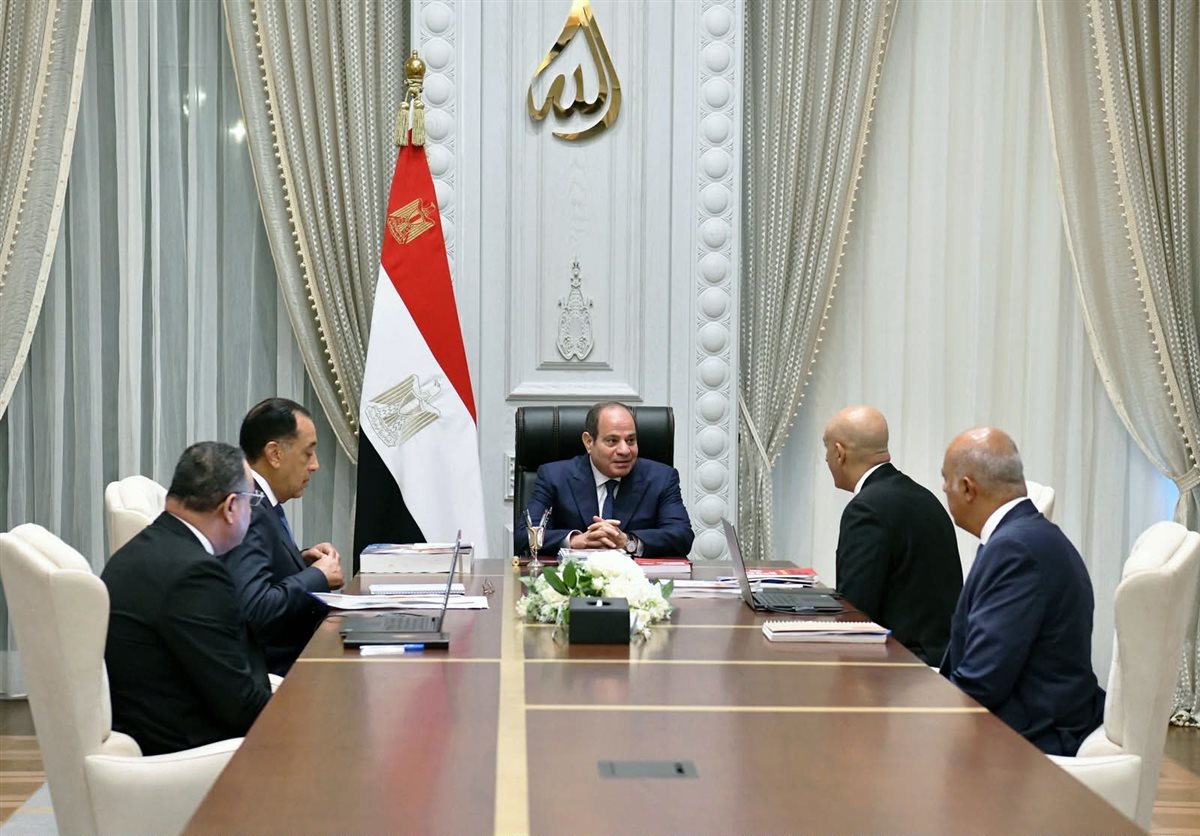 اجتماع الرئيس عبدالفتاح السيسي اليوم&nbsp;