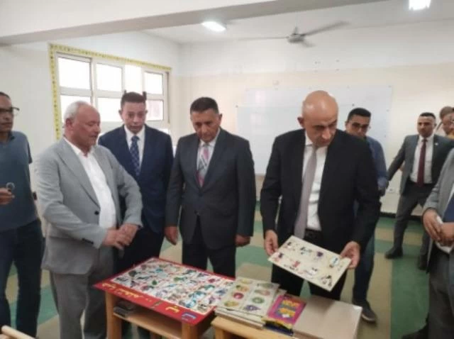 وزير التعليم يفتتح &nbsp;مدرسة عاطف الجبالي
