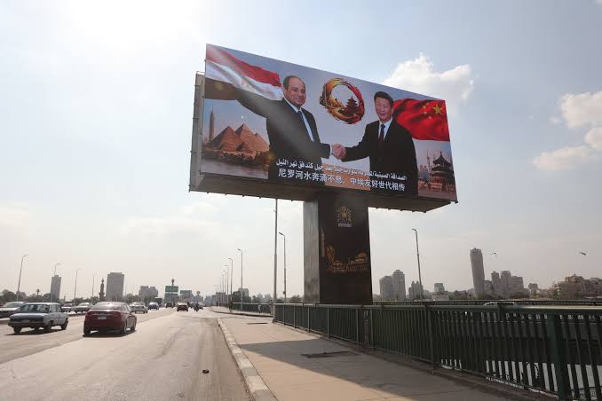 الرئيس السيسي ونظيره الصيني