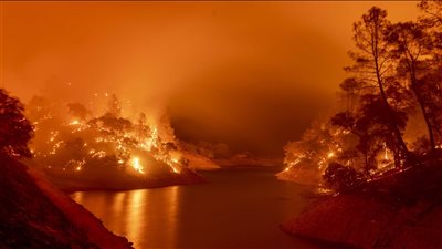 خريطة حرائق كاليفورنيا.. كيف دمرت كل شيء؟