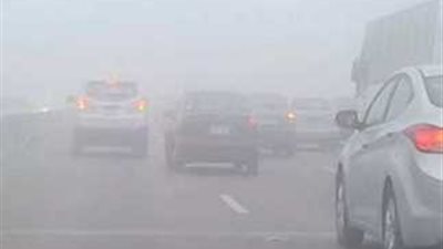 استمرار غلق 3 طرق رئيسية أمام قائدى السيارات لحين انقشاع الشبورة 