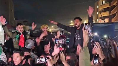 تحيا مصر وعاش السيسي.. احتفالات صاخبة في شوارع غزة بعد اتفاق الهدنة