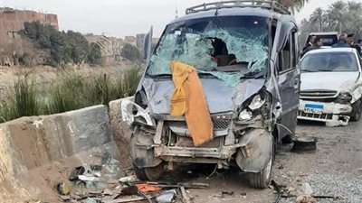 5 جثث و17 مصابا الحصيلة النهائية لحادث الطريق الزراعي بالمنيا 