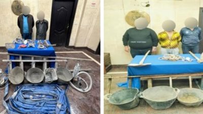 حلم الثراء السريع.. القبض على  5 أشخاص  لتنقيبهم عن الآثار بالجمالية
