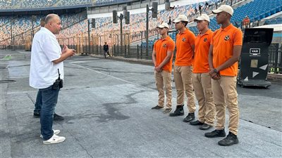 الأمن ينهي استعداداته لتأمين مباراة الأهلي وأورلاندوبيراتس الجنوب أفريقي الليلة