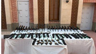 ضبط 51 كيلو مخدرات و62 سلاحًا ناريًا بحوزة 63 متهمًا بحملات أمنية