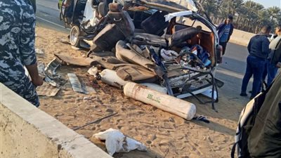 التحفظ على السيارة المتسببة في مصرع 3 أشخاص بالبدرشين