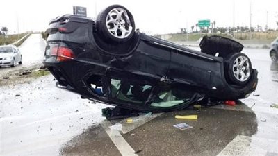 جثامين 3 طلاب.. أسماء ضحايا انقلاب سيارة ملاكي على صحراوي قنا