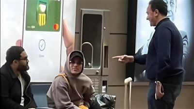 صور| أشرف بن شرقي في القاهرة تمهيدًا للانضمام إلى الأهلي