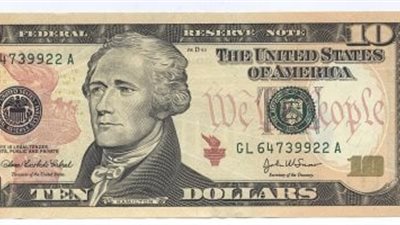 لمكافحة تزوير العملة.. طرح تصميم جديد لفئة 10 دولارات في 2026