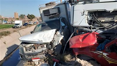  9 ضحايا والتحفظ على كاميرات المراقبة.. تطورات حادث سمالوط (صور)