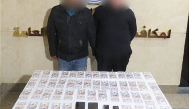 ضبط شخصين بتهمة تقليد العملات الأجنبية وترويجها عبر الإنترنت