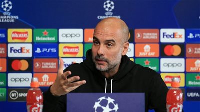 جوارديولا يشيد بعزيمة ريال مدريد قبل مواجهتهما في دوري الأبطال