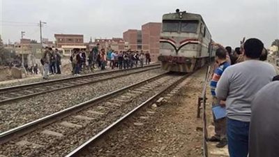مصرع شاب دهسًا أسفل قطار بالعياط