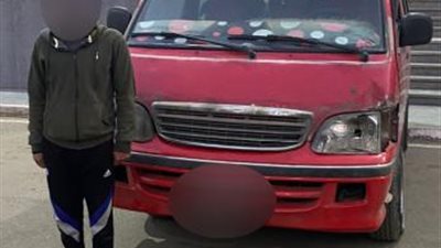 سائق ميكروباص يدهس شابا بالمطرية ويعترف: 