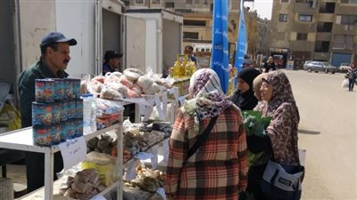 مع اقتراب شهر رمضان.. افتتاح سوق اليوم الواحد بشارع النيل بحي السلام أول 
