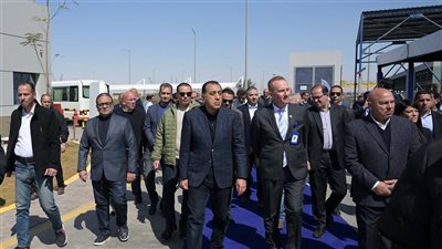 مدبولي يفتتح مصنع 