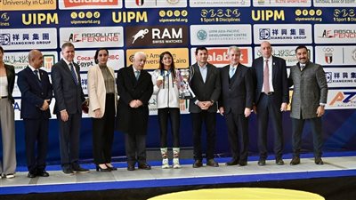 وزير الرياضة يشيد بذهبية فريدة خليل في كأس العالم للخماسي الحديث