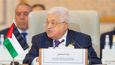 الرئيس الفلسطيني يؤكد ضرورة وقف العدوان الإسرائيلي وإدخال المساعدات لغزة