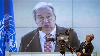 جوتيريش: المساعدات الإنسانية ليست قابلة للمفاوضات