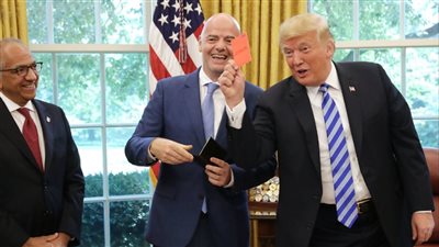 إنفانتينو يمنح ترامب مفتاح مونديال الأندية 2025 خلال لقاء رسمي