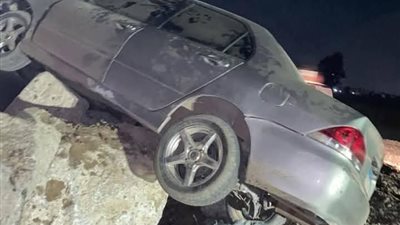 إصابة أسرة كاملة في حادث انقلاب سيارة ملاكي بالدقهلية (صور)