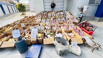 قبل ترويجها في العيد.. تفاصيل ضبط ورشة لتصنيع الألعاب النارية بالفيوم