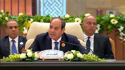 القمة العربية في القاهرة.. نص كلمة الرئيس السيسي في الجلسة الافتتاحية 
