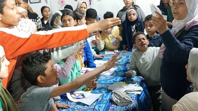 أنشطة متميزة للأطفال في خامس أيام ليالي رمضان الثقافية