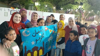 ورش فنية تفاعلية في ليالي رمضان الثقافية