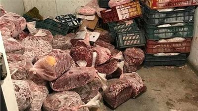 ضبط 472 كجم لحوم ودواجن وكبدة مجهولة المصدر بالقاهرة