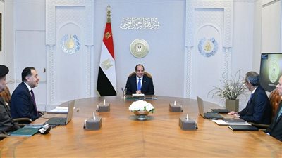 الرئيس السيسي يبحث جهود الحكومة في مبادرة 