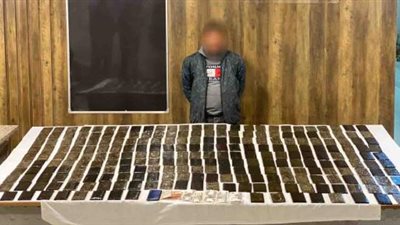 الداخلية تضبط عنصر إجرامي بحوزته 25 كيلو حشيش بالإسماعيلية