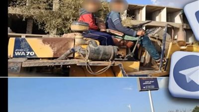 الداخلية تضبط طفلًا يقود لودرًا بدون لوحات معدنية بالقليوبية