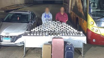 الداخلية تضبط شخصين بحوزتهما حشيش بـ8 مليون جنيه في السويس