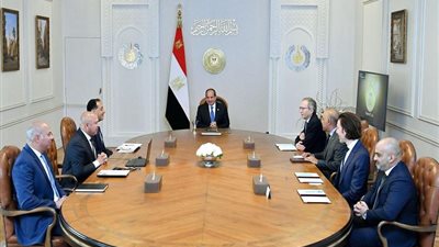 مترو الأنفاق والمونوريل.. تفاصيل اجتماع السيسي مع رئيس «ألستوم الفرنسية»