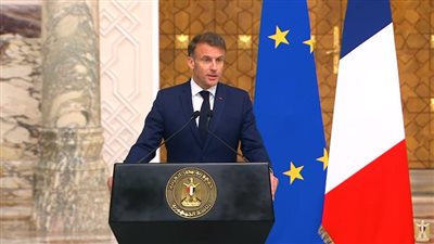 ماكرون: توافق مصري فرنسي على ضرورة وقف إطلاق النار في غزة 