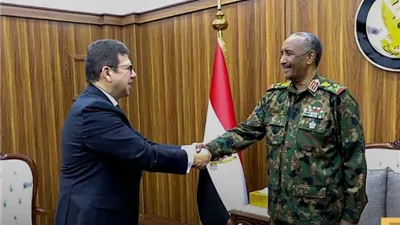 رئيس المخابرات المصرية والبرهان يبحثان سبل استعادة الاستقرار في السودان
