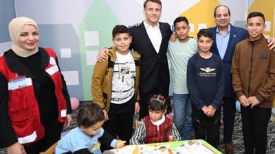 محافظ شمال سيناء: ماكرون اطلع على رعاية المصابين الفلسطينيين بمستشفى العريش