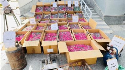 ضبط ورشة لتصنيع الألعاب النارية تضم مليون قطعة بالفيوم