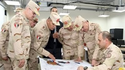 رئيس أركان حرب القوات المسلحة يتفقد الأكاديمية العسكرية للدراسات العليا والاستراتيجية